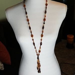 Beaded Oversized Necklace